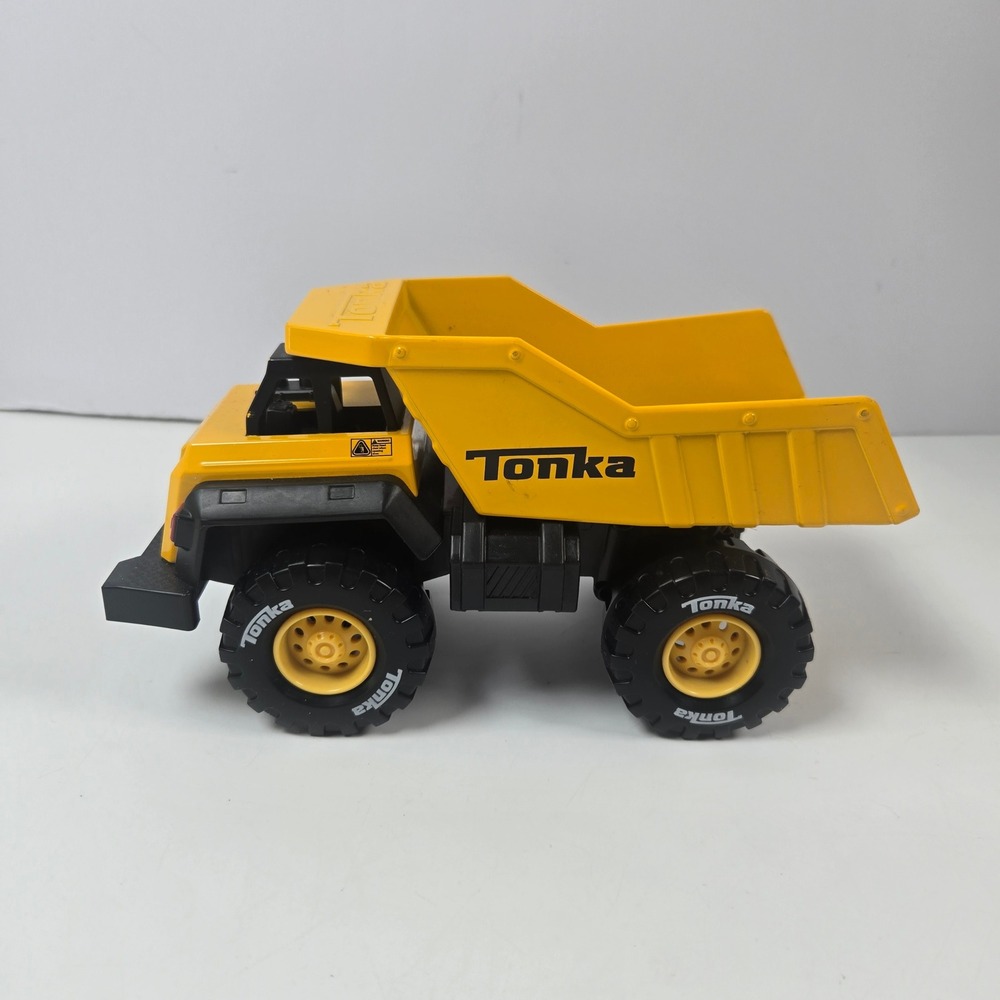 Tonka Steel Dump Truck Small Yellow Classic Construction Toy Vehicle